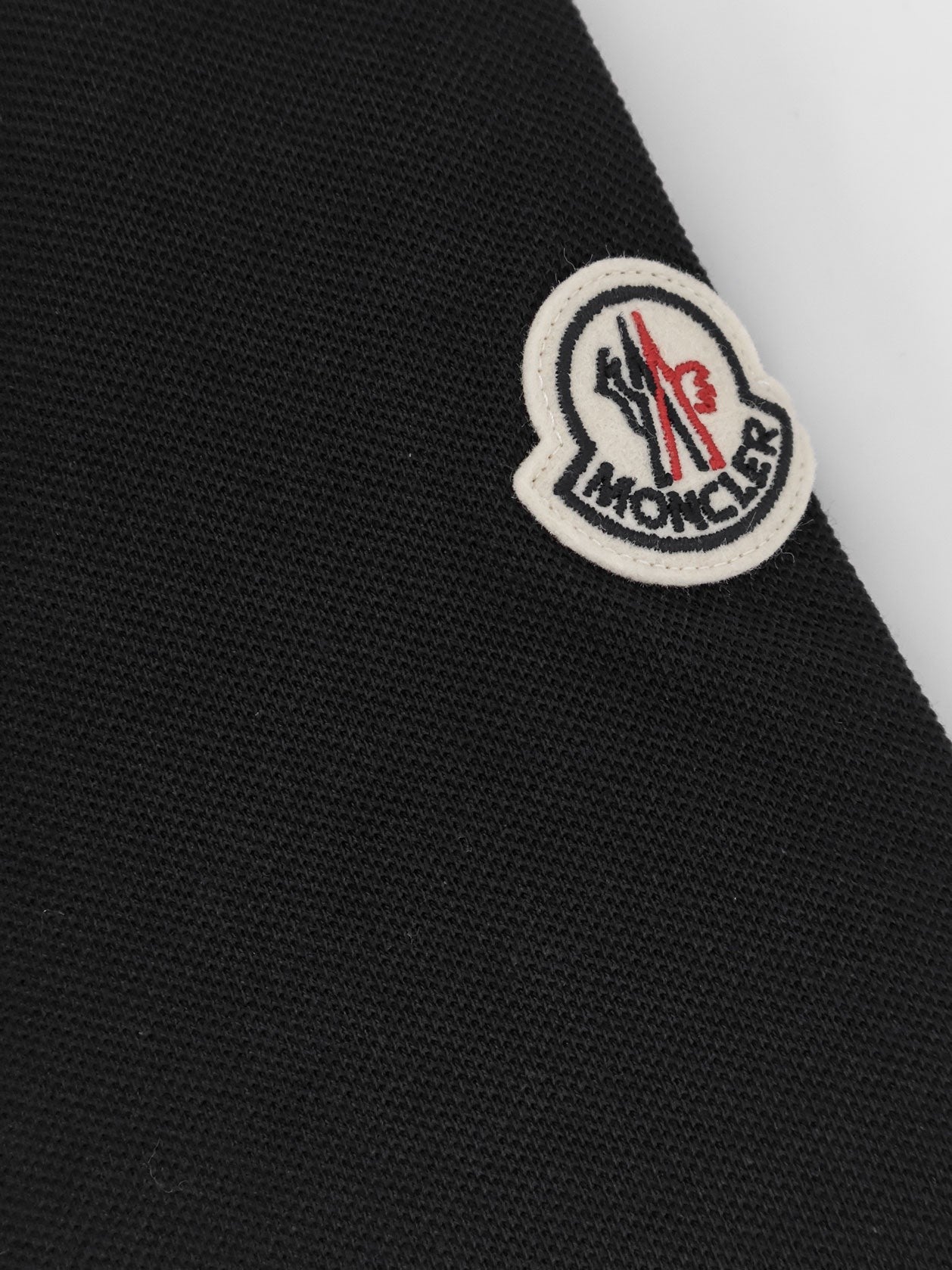 Moncler - Man - Black - Polo Shirt