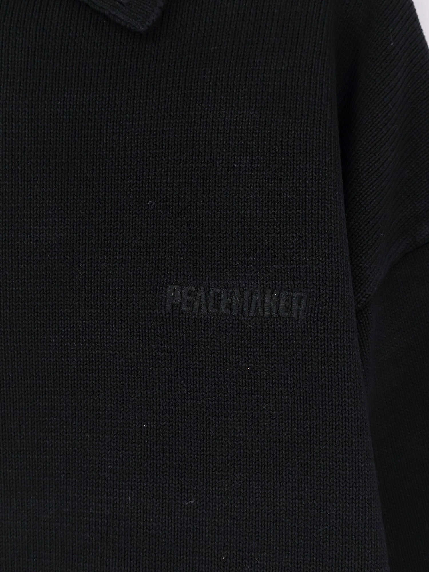OAMC PEACEMAKER - Man - Black - Polo Shirt