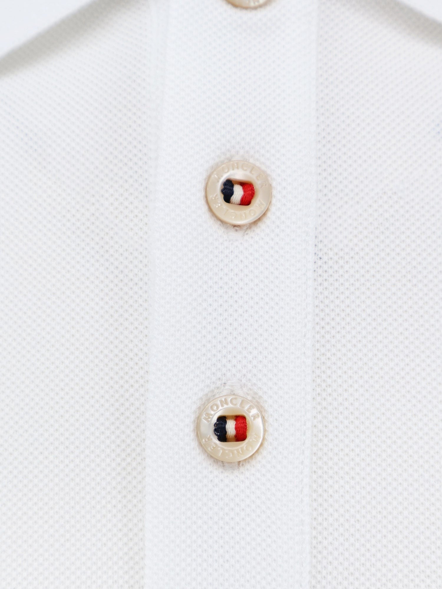 Moncler - Man - White - Polo Shirt