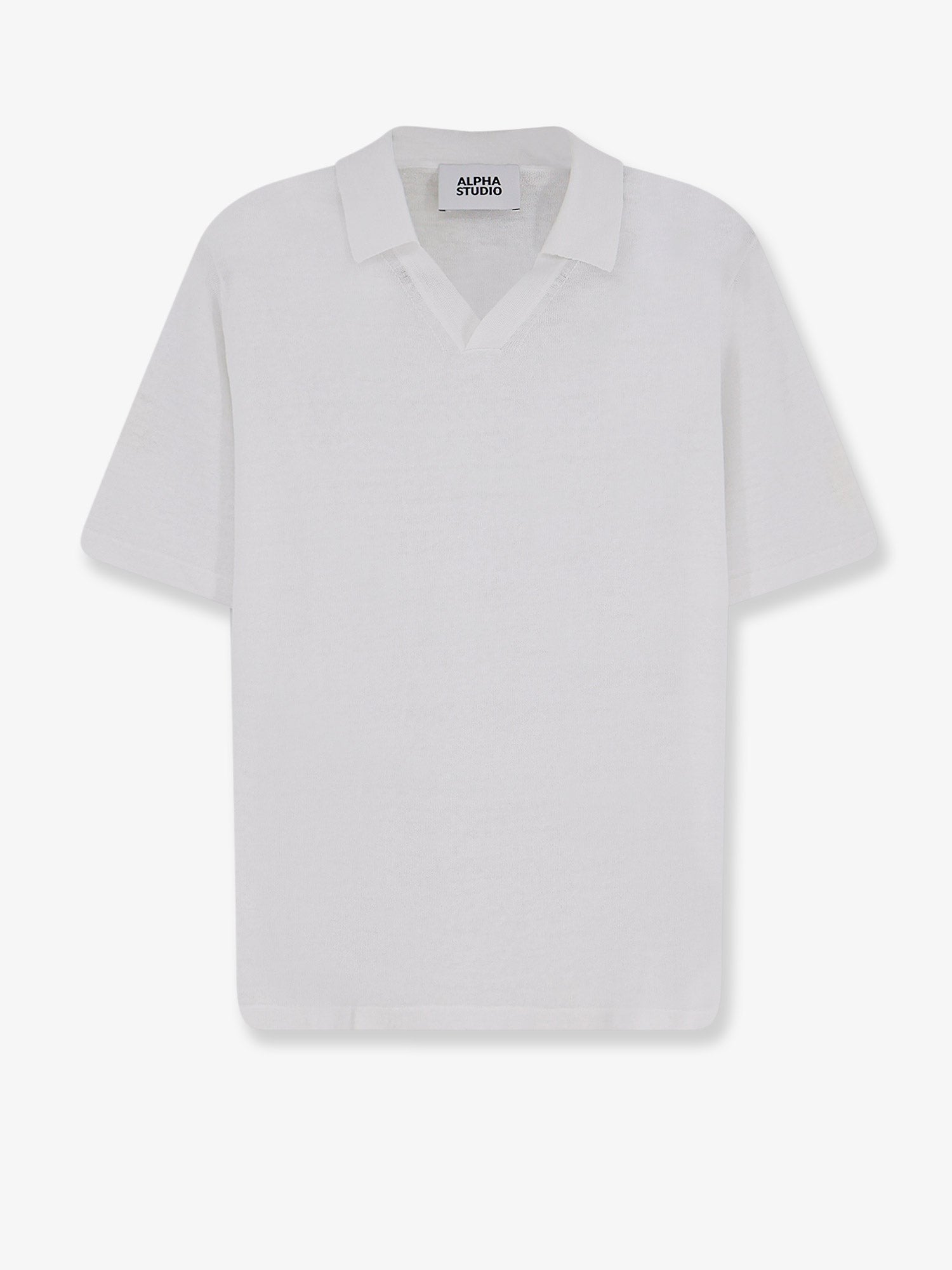ALPHA-STUDIO - Man - White - Polo Shirt