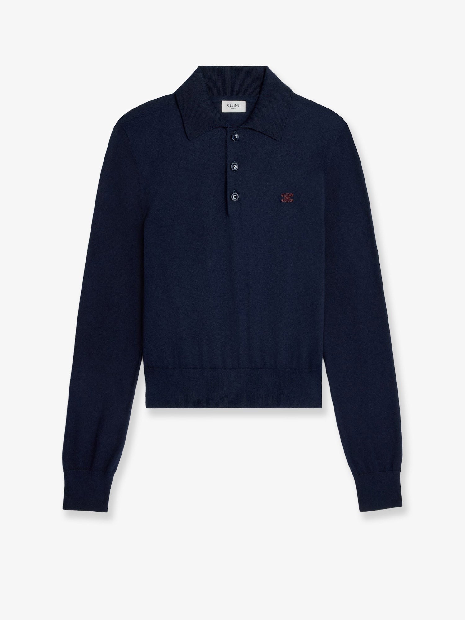 Celine - Woman - Blue - Knit Sweater