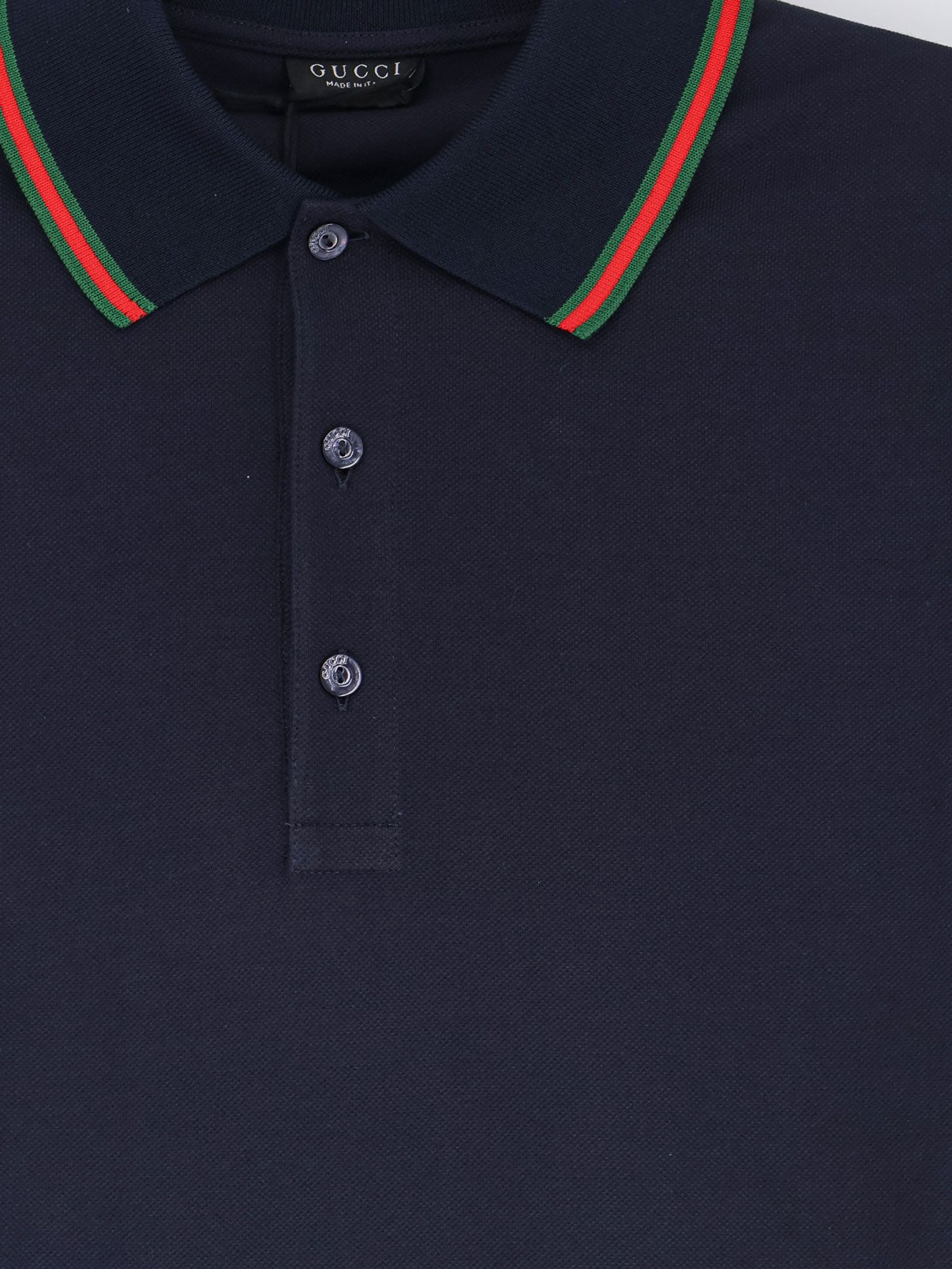 Gucci - Man - Blue - Polo Shirt
