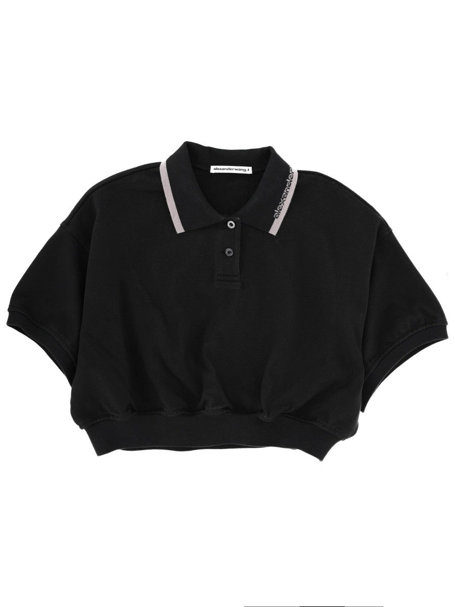 ALEXANDERWANG.T - Woman - Black - POLO SHIRT