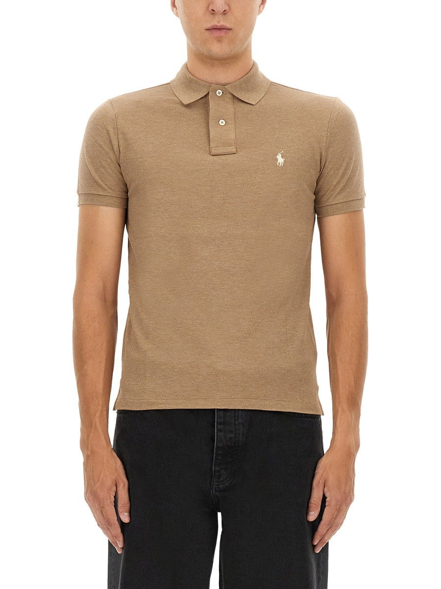 Polo Ralph Lauren - Man - Beige - Polo Shirt