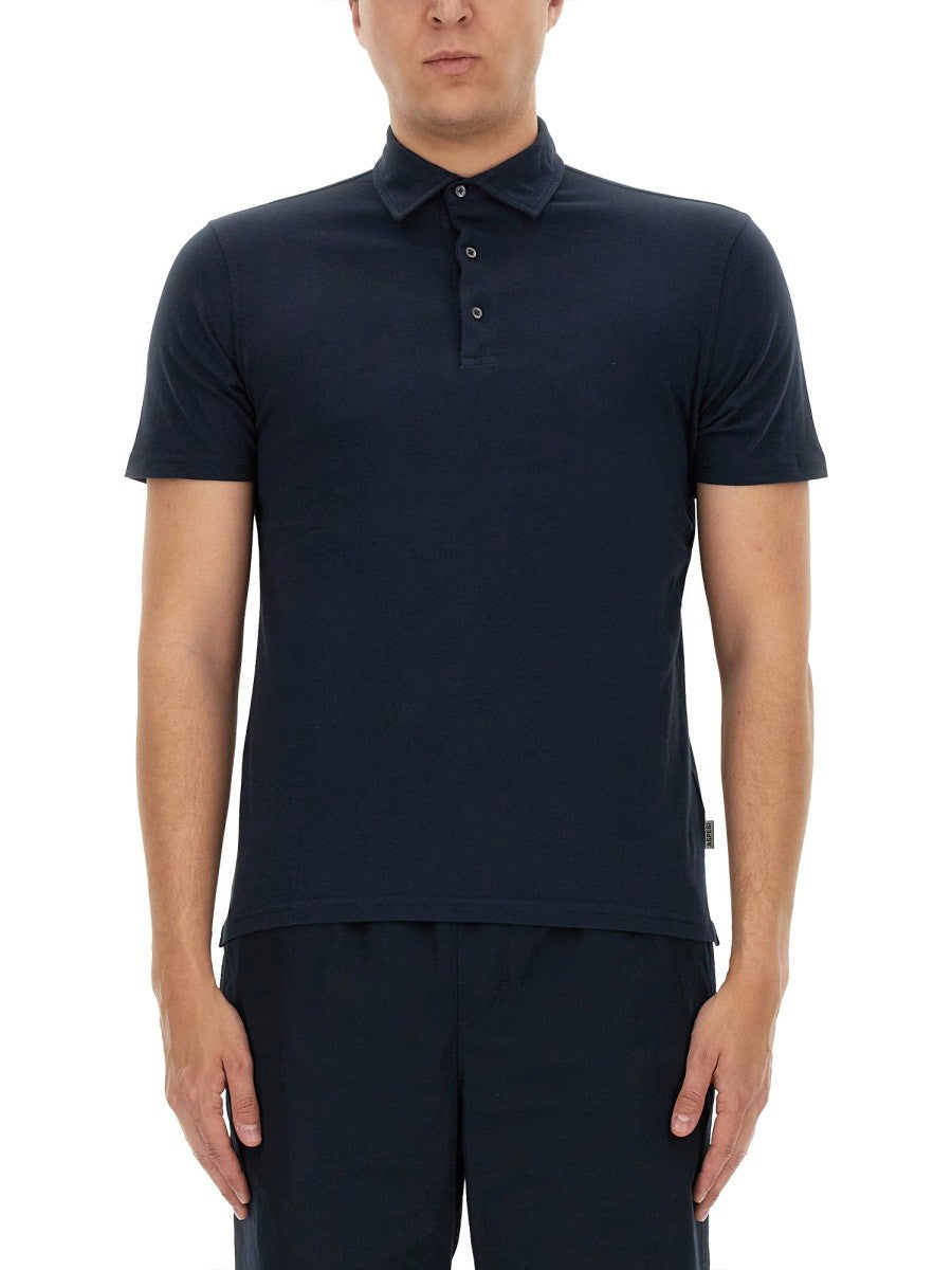 ASPESI - Man - Blue - Polo Shirt