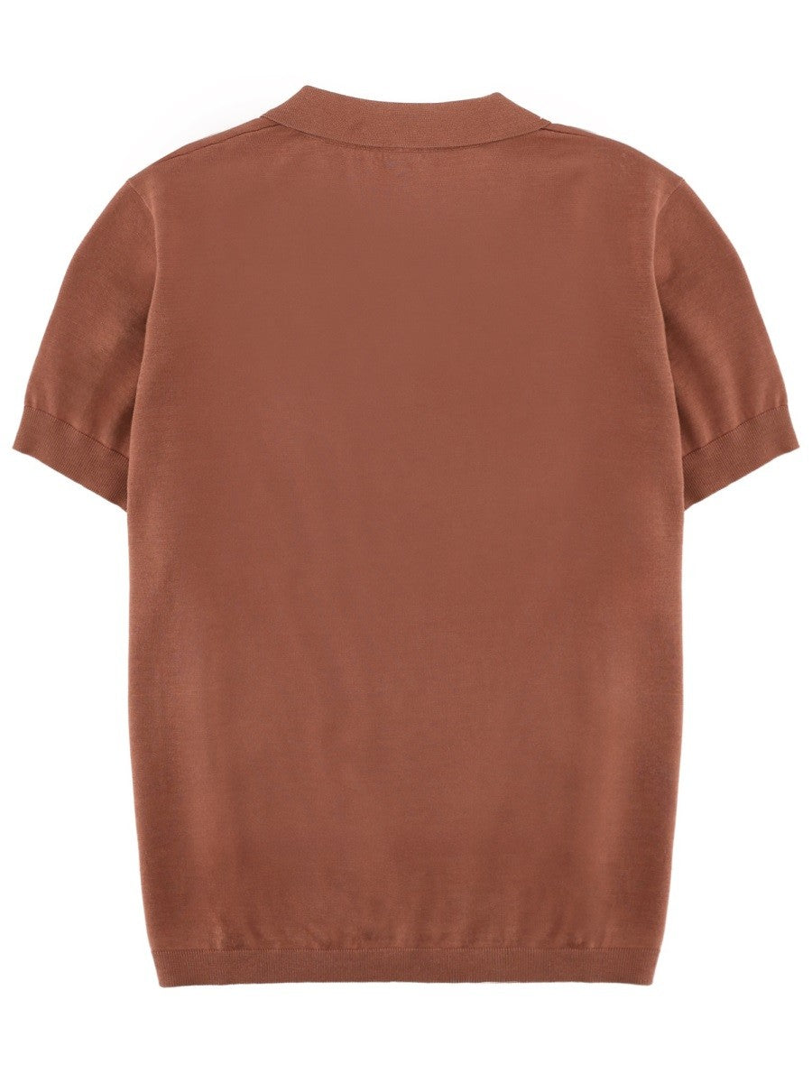 ASPESI - Woman - Brown - POLO SHIRT