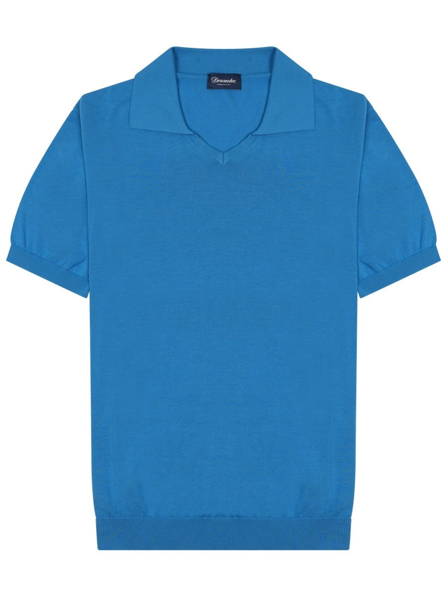 DRUMOHR - Man - Blue - Polo Shirt