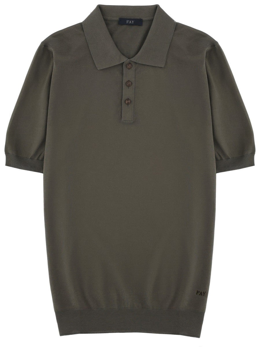 FAY - Man - Green - Polo Shirt