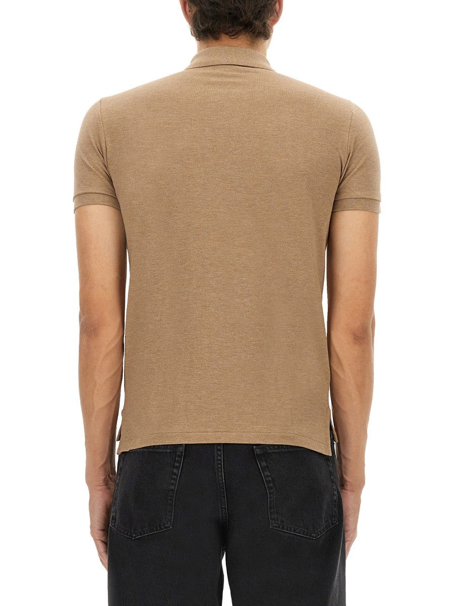 Polo Ralph Lauren - Man - Beige - Polo Shirt