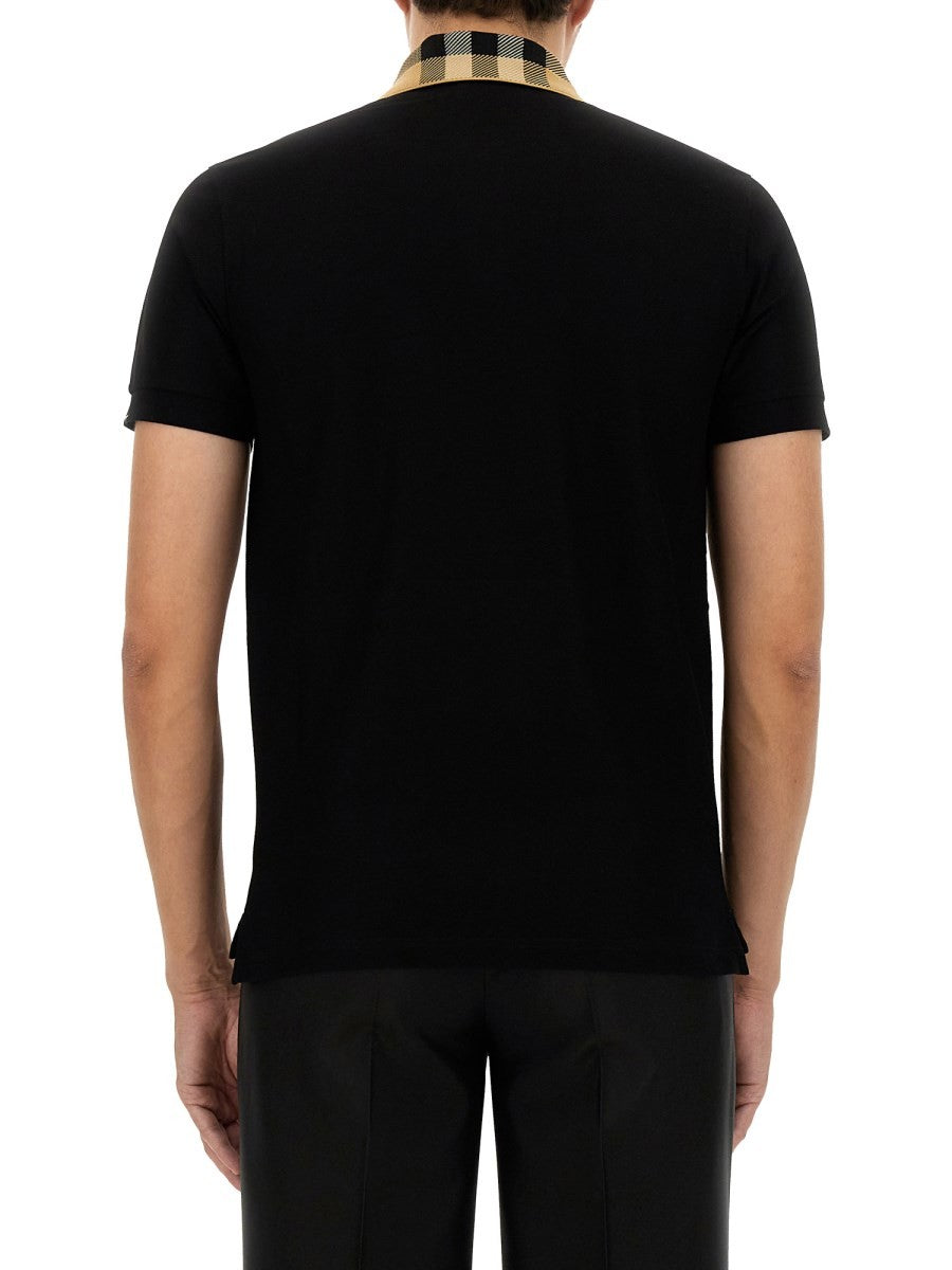 Burberry - Man - Black - Polo Shirt