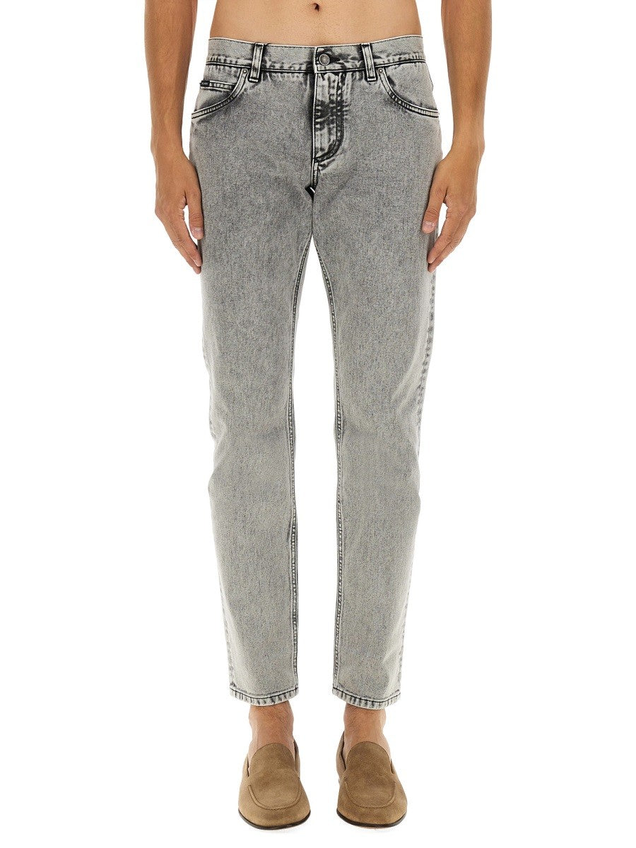 Dolce & Gabbana - Man - Grey - Jeans