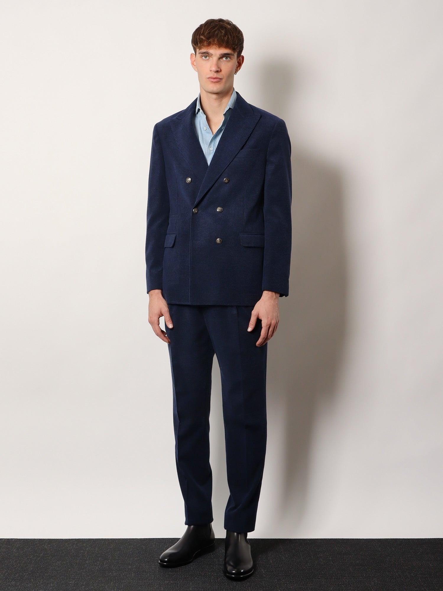 Brunello Cucinelli - Man - Blue - Shirt