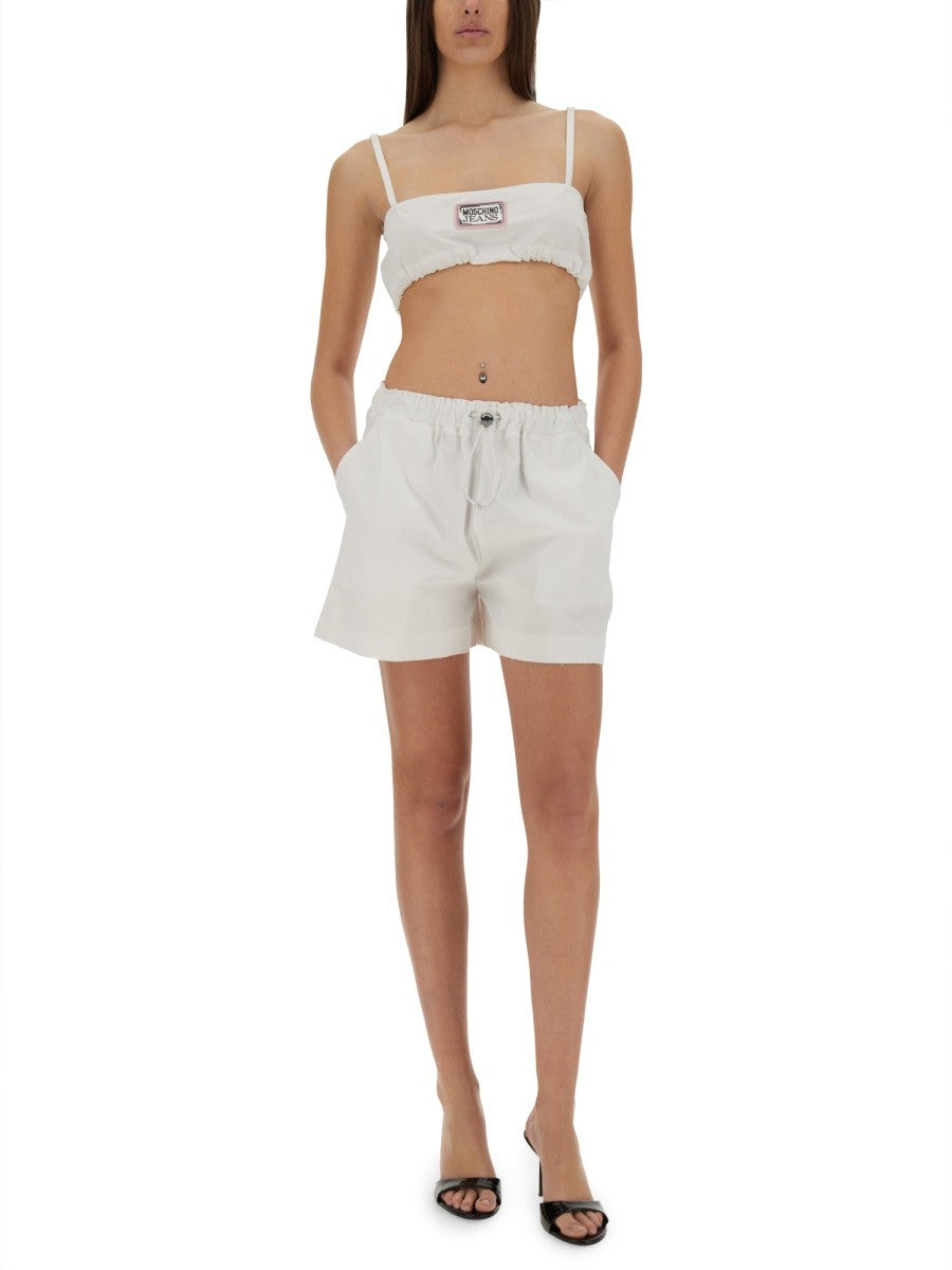 MOSCHINO JEANS - Woman - White - Shorts