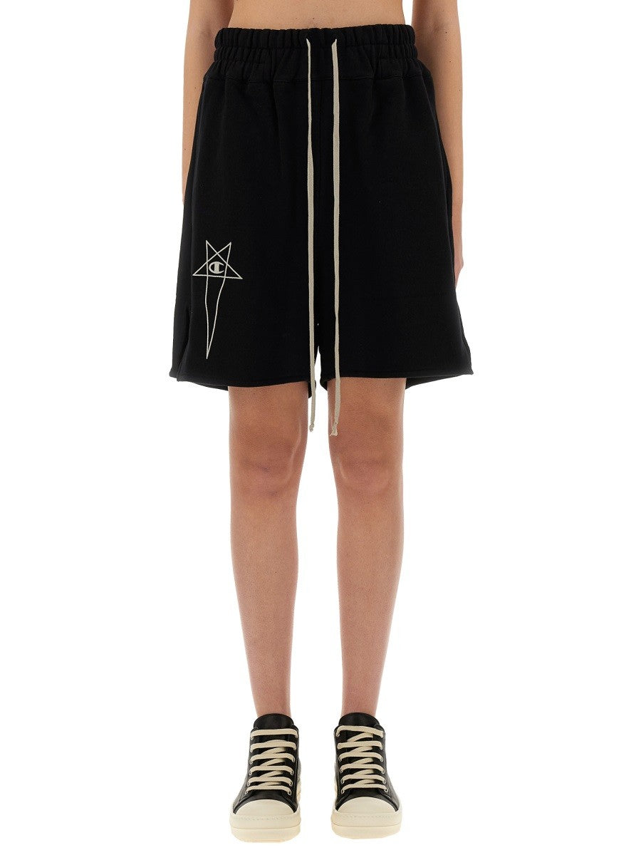 CHAMPION X RICK OWENS - Woman - Black - Shorts