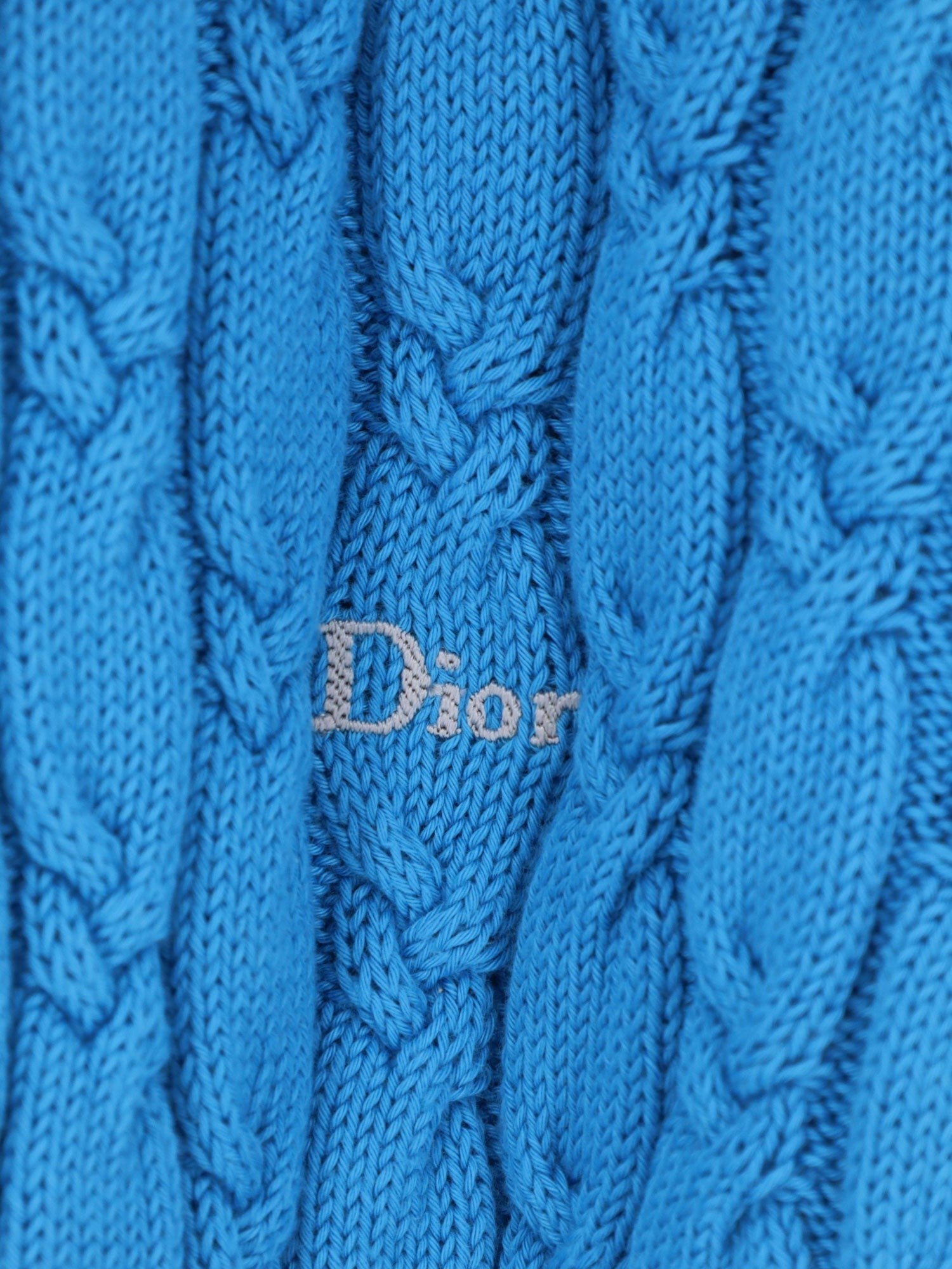 Dior - Man - Blue - Knit Sweater