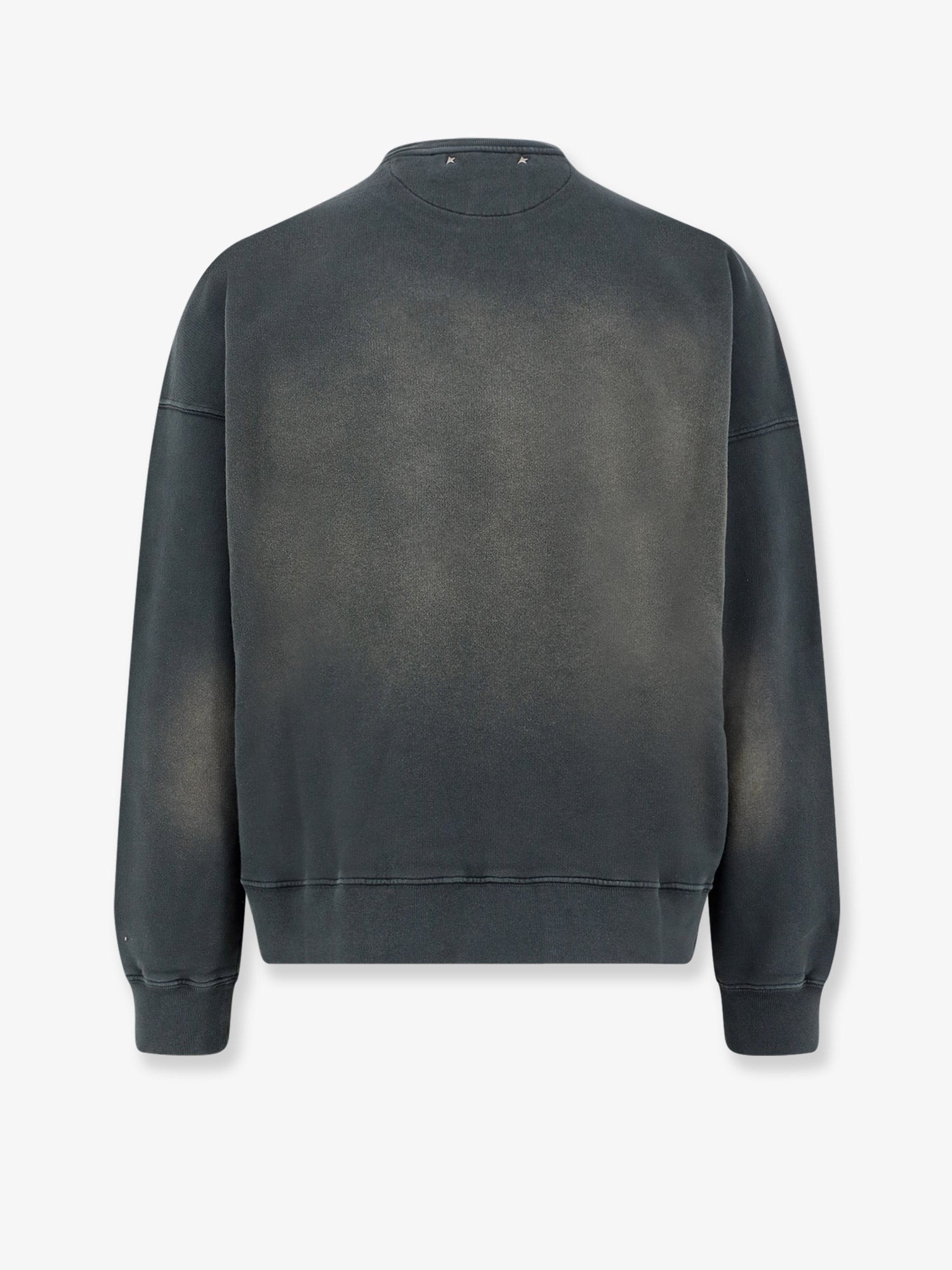 Golden Goose Deluxe Brand - Man - Bleached Washed Black - Sweatshirt