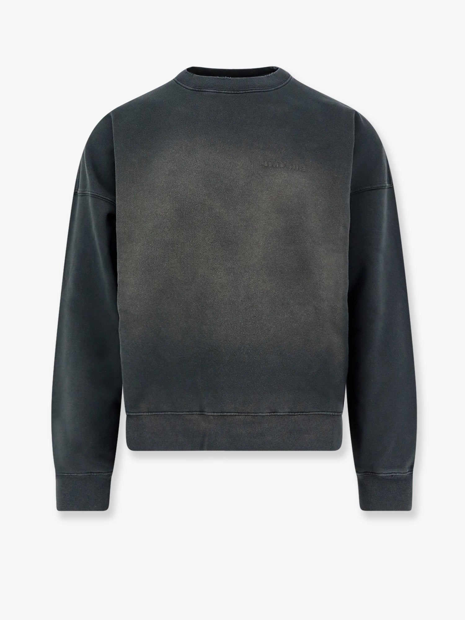 Golden Goose Deluxe Brand - Man - Bleached Washed Black - Sweatshirt