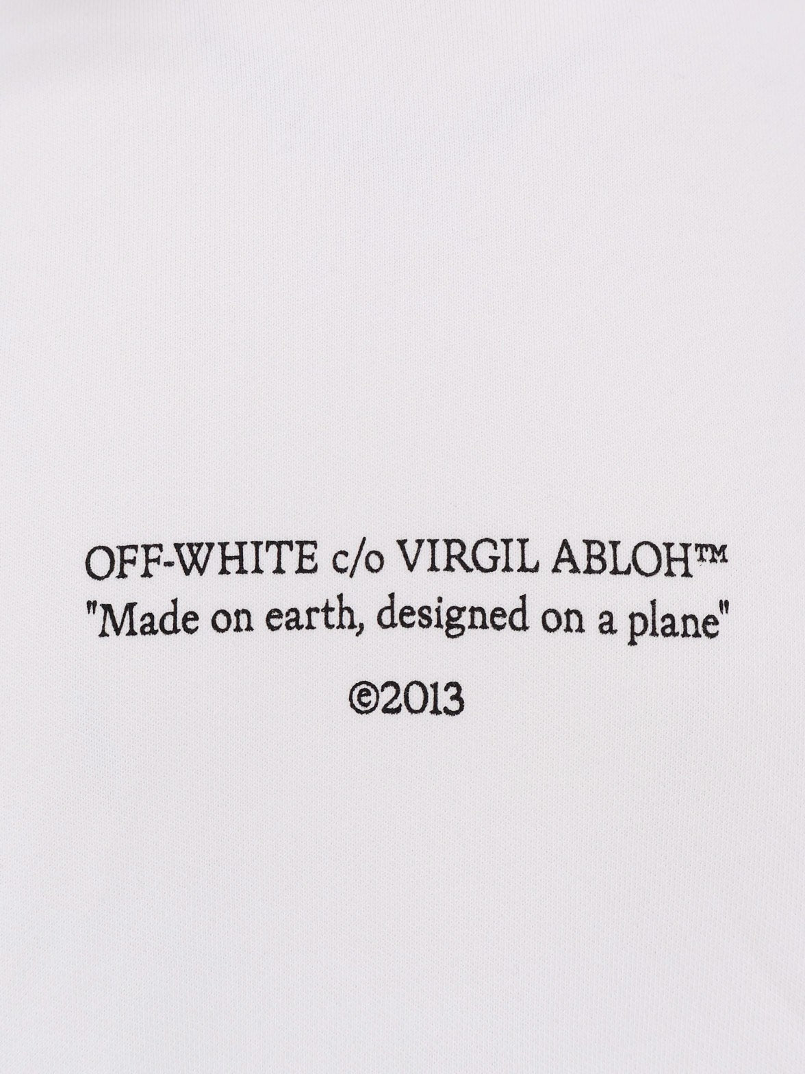Off White - Man - White - Sweatshirt