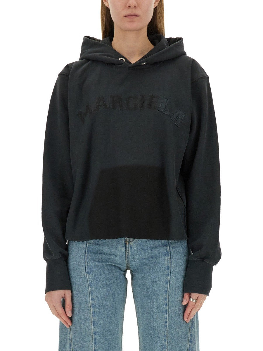 Maison Margiela - Woman - Black - Sweatshirt