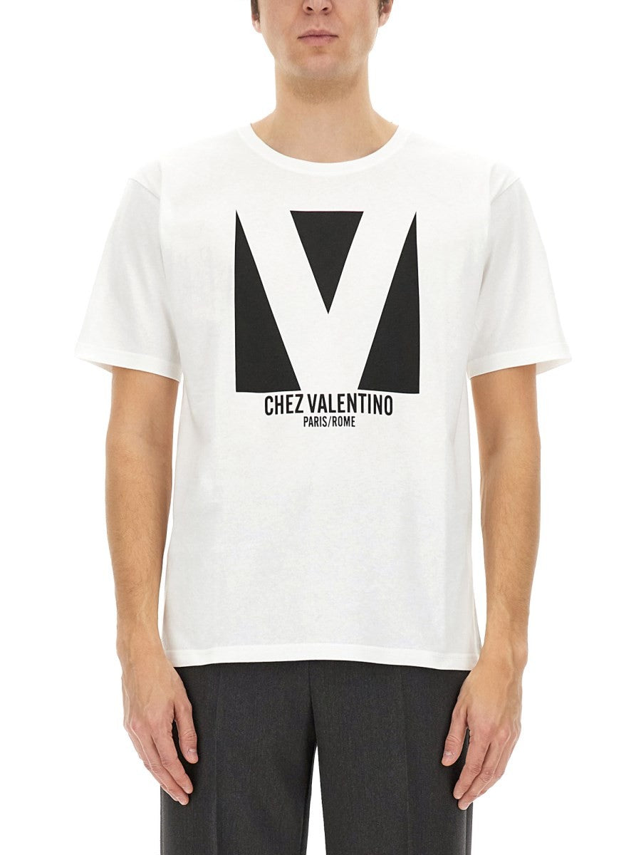 Valentino - Man - White - T-shirt