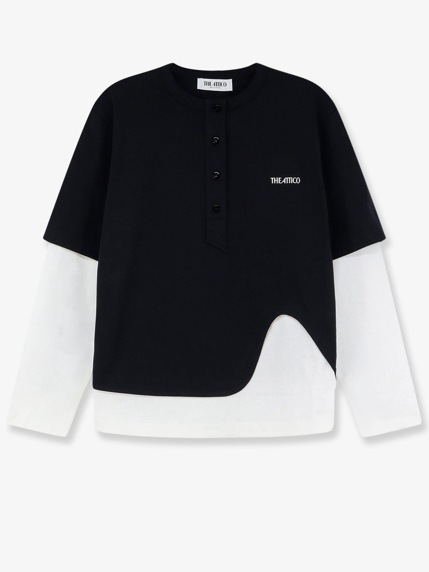 The Attico - Woman - Black - T-shirt