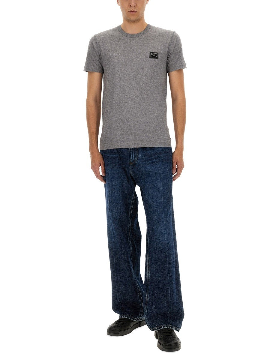 Dolce & Gabbana - Man - Grey - T-shirt