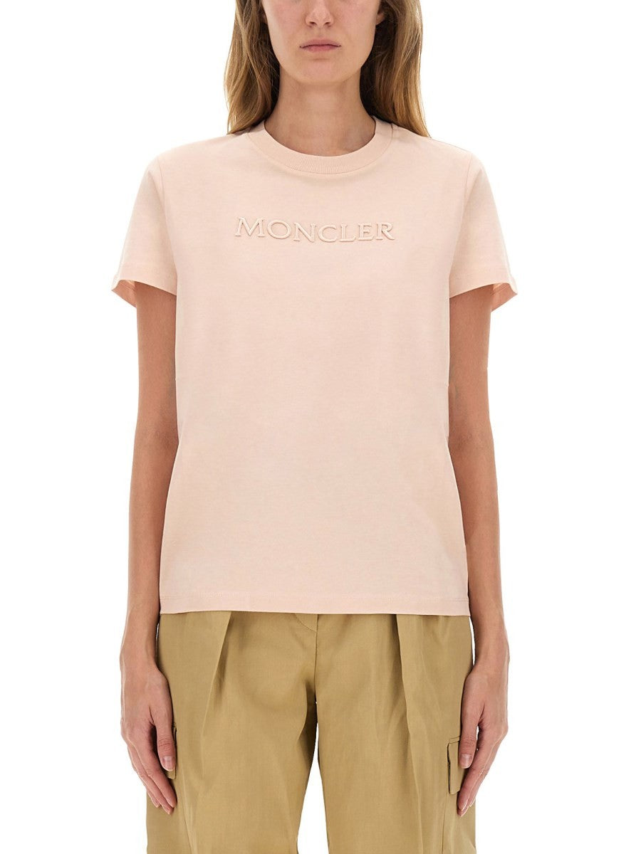 Moncler - Woman - Pink - T-shirt