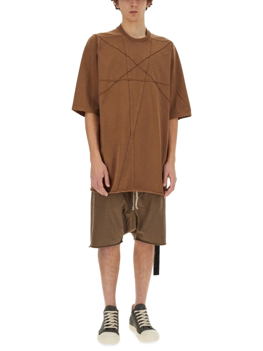 RICK OWENS DRKSHDW - Man - Brown - T-shirt