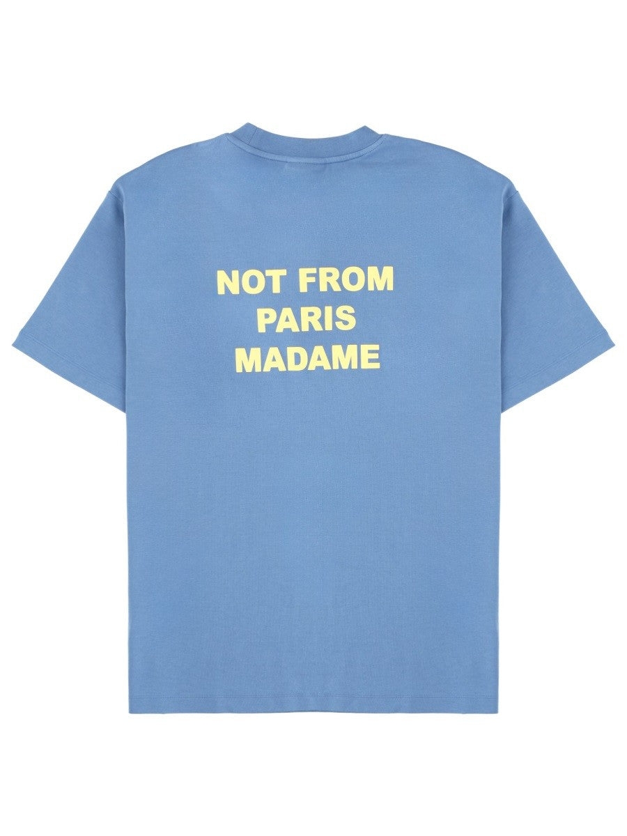 Drole De Monsieur - Man - Blue - T-shirt