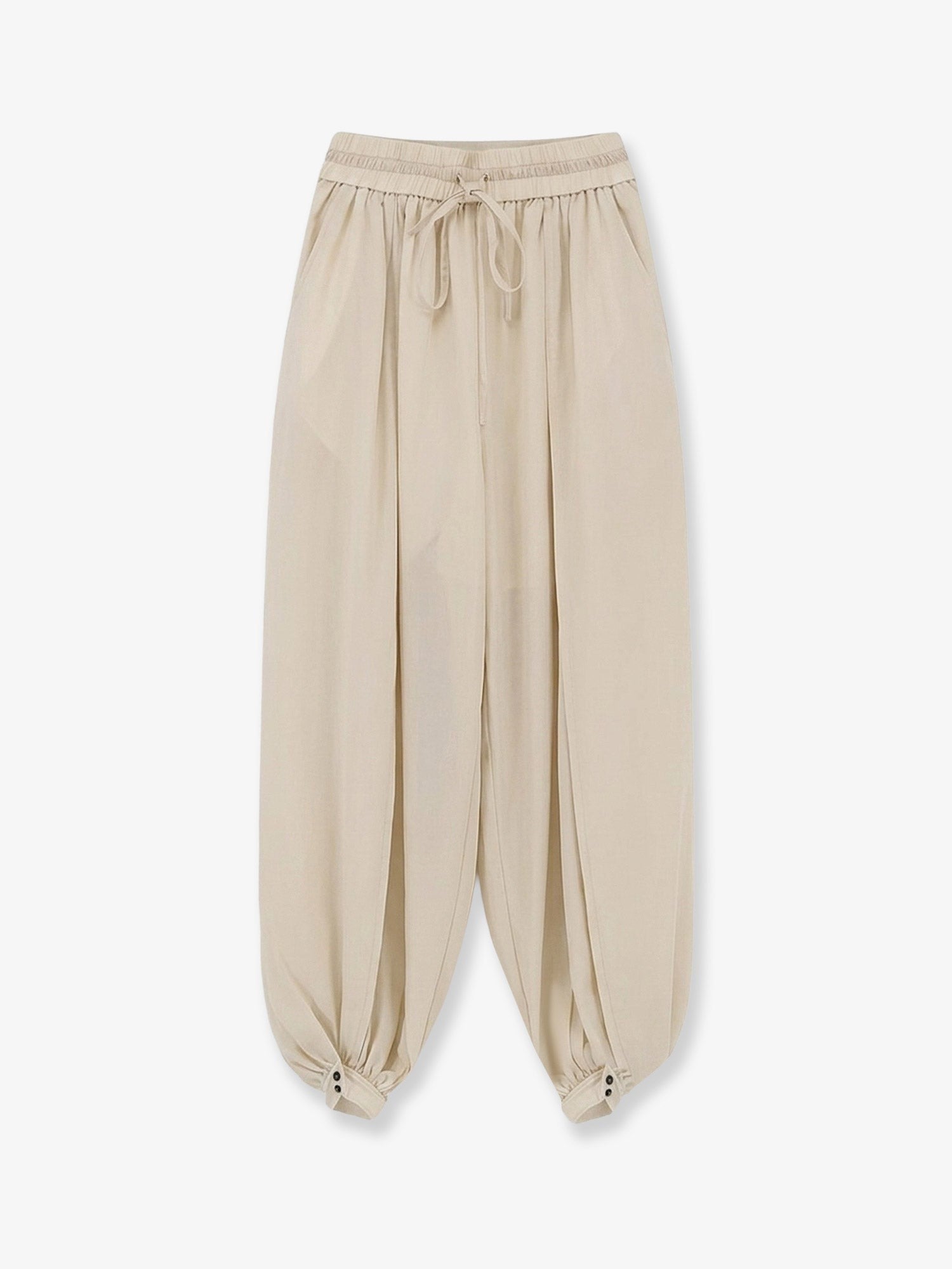 LAMRONS - Woman - Beige - Pants
