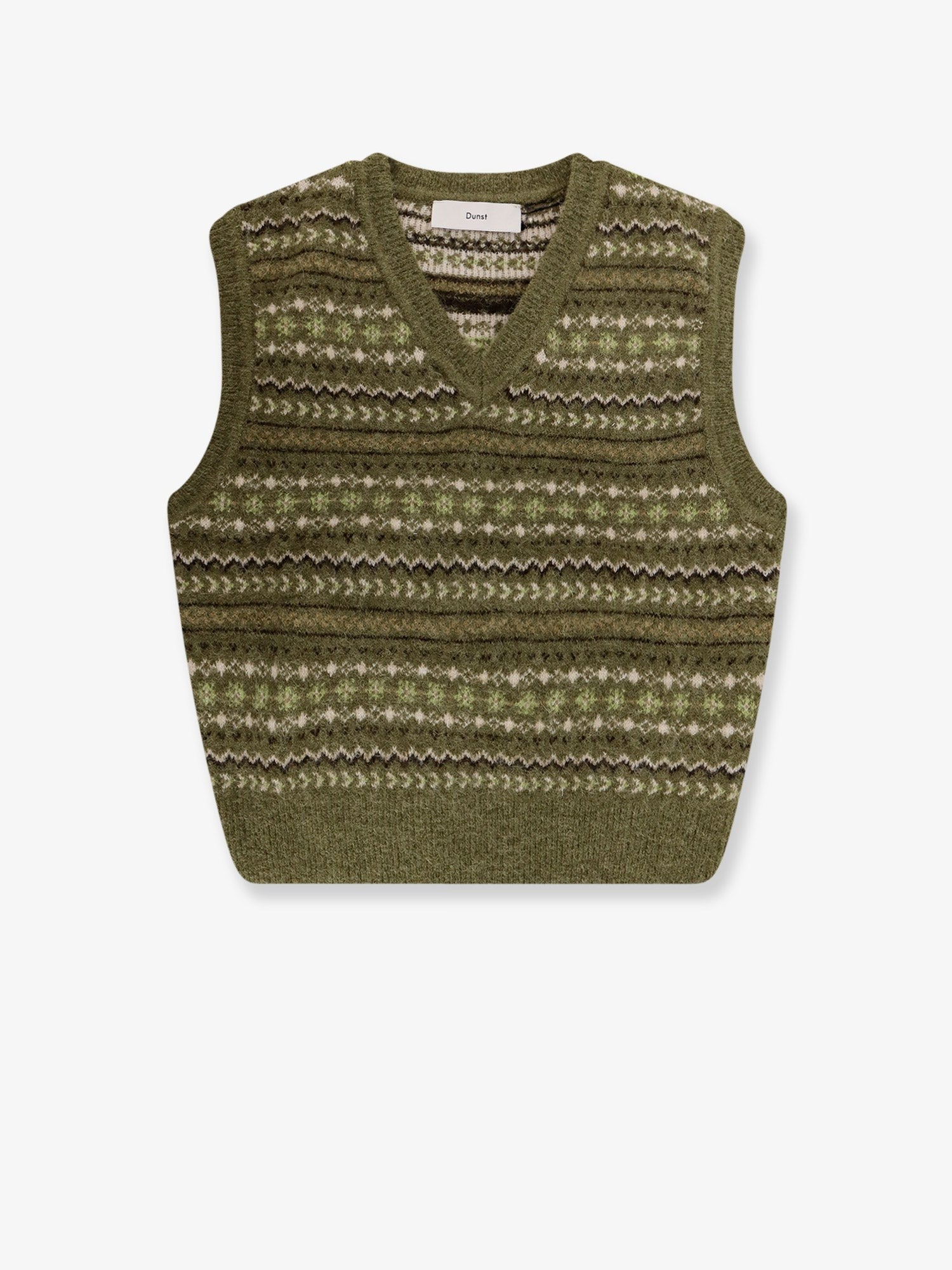 DUNST - Unisex - Green - Knit Sweater