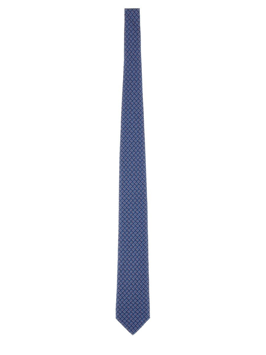 Ferragamo - Man - Blue - Tie