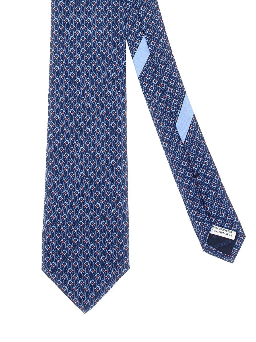 Ferragamo - Man - Blue - Tie