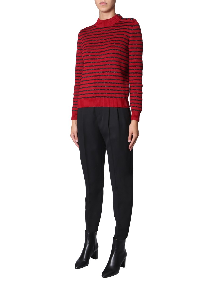 Saint Laurent - Woman - Red - Sweater