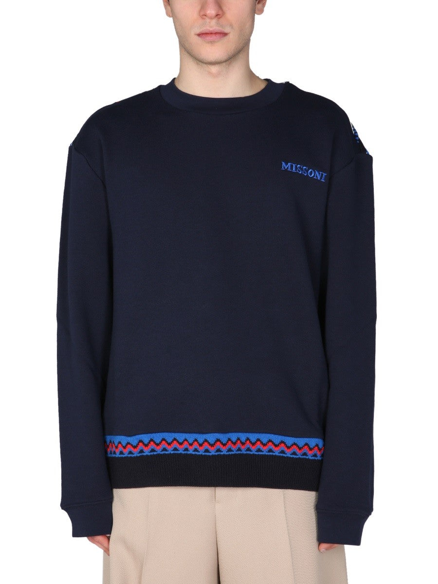 Missoni - Man - Blue - Sweatshirt