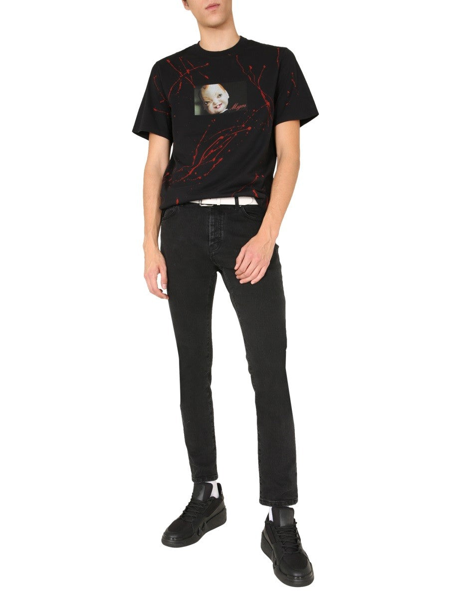 msgm - Man - Black - T-shirt