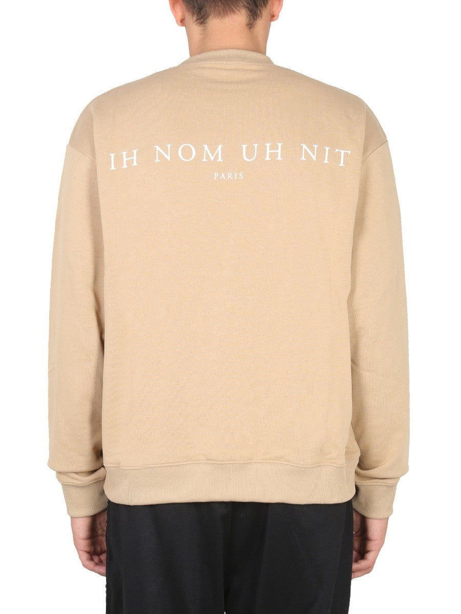 IH NOM UH NIT - Man - Beige - Sweatshirt