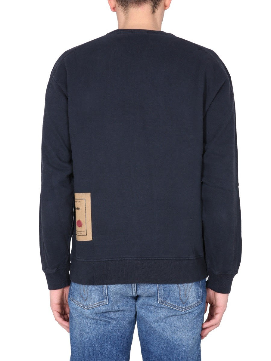 TEN C - Man - Blue - Sweatshirt
