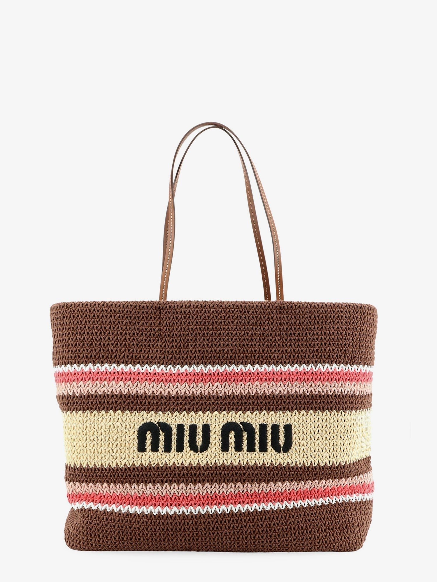 Miu Miu - Woman - Multicolor - Shopping Bag