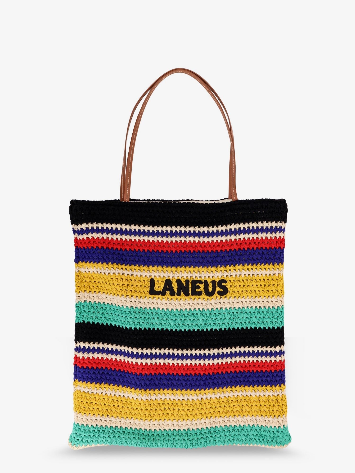Laneus - Woman - Black Multicolor - Shoulder Bag