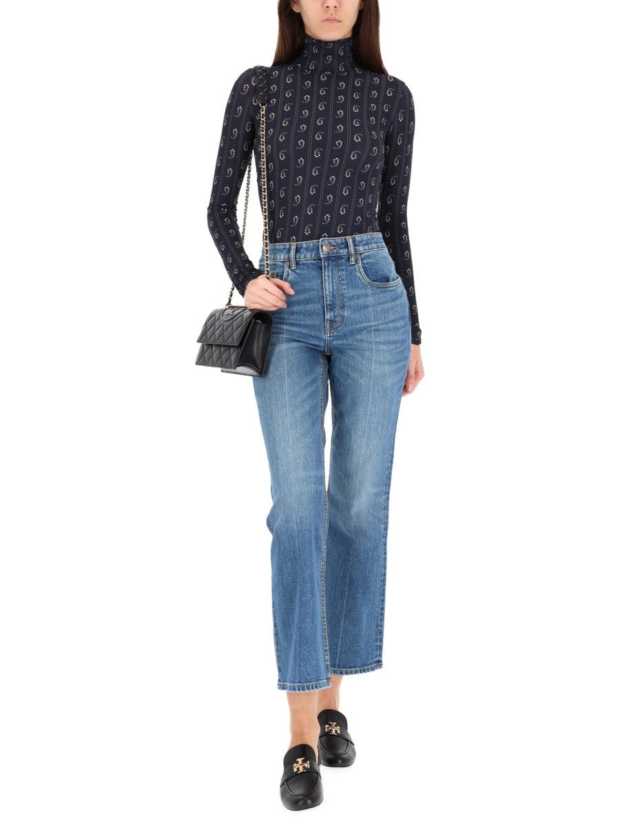 Tory Burch - Woman - Blue - Jeans
