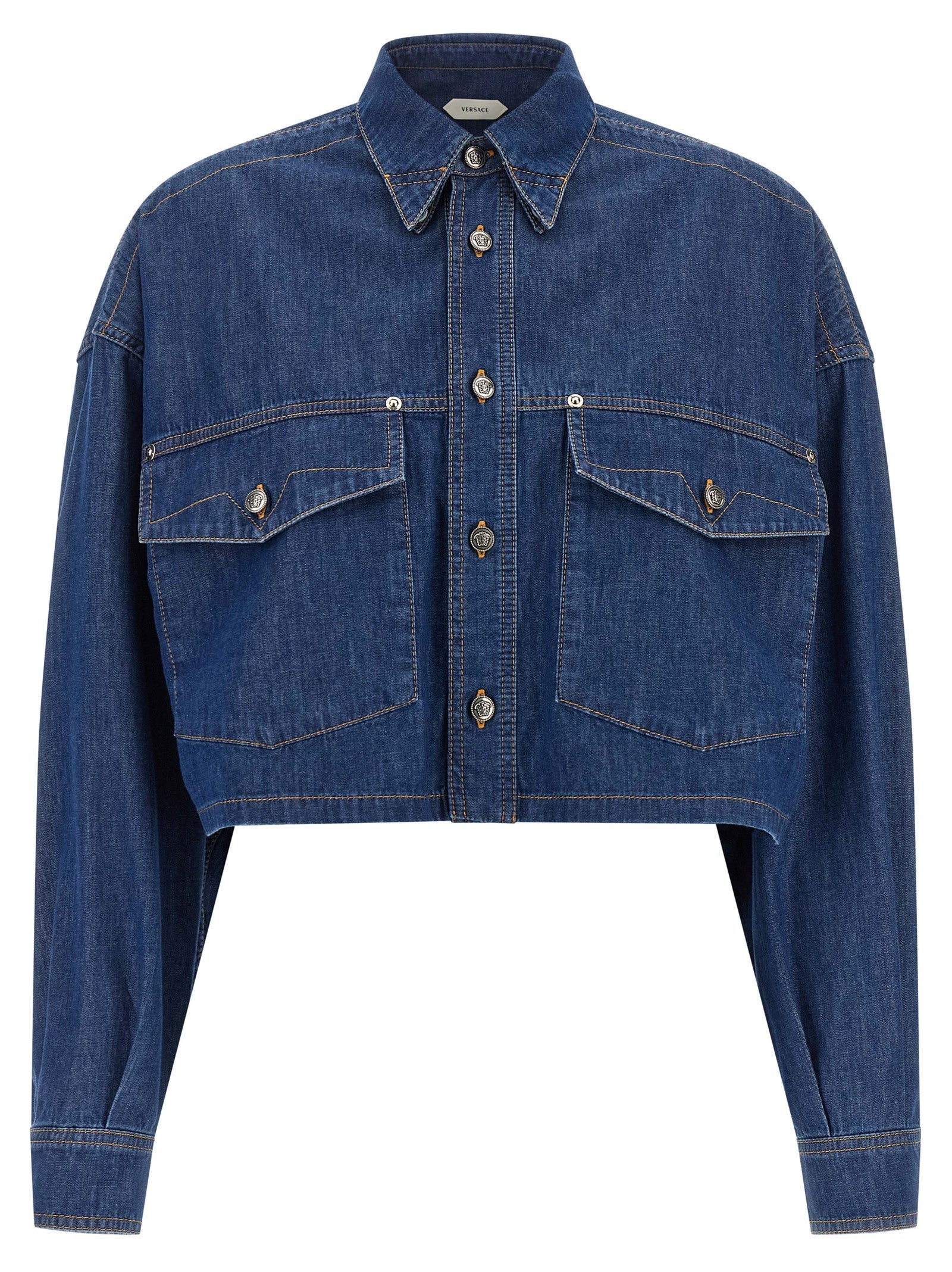 Versace - nan - Blue - Shirt