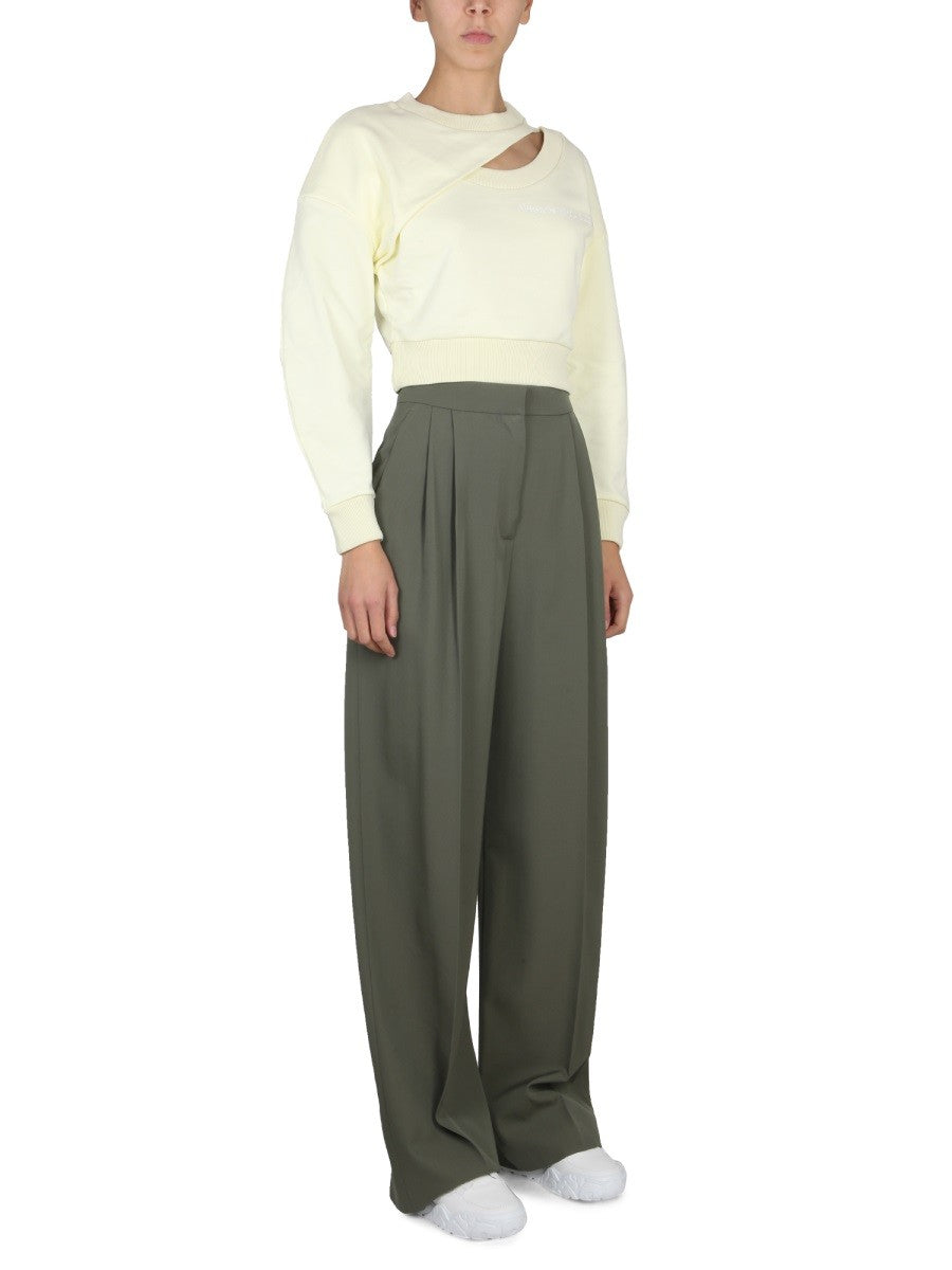 Alexander Mcqueen - Woman - Beige - Sweatshirt