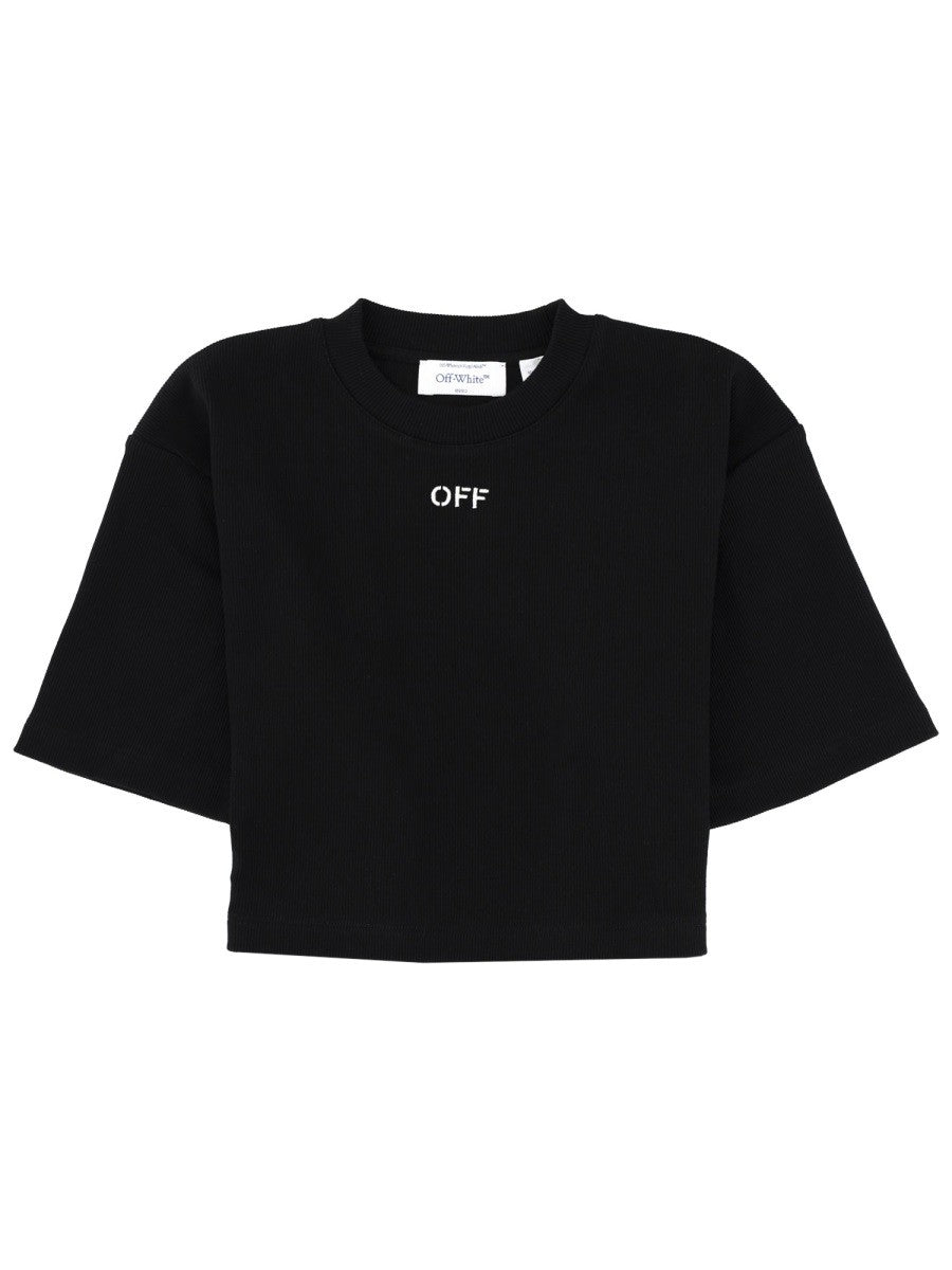 Off-white - Woman - Black - T-shirt
