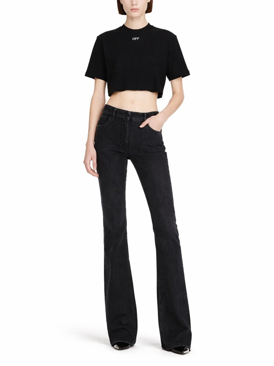 Off-white - Woman - Black - T-shirt