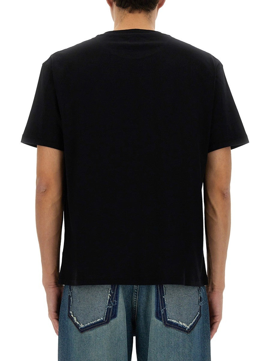 3.PARADIS - Man - Black - T-shirt