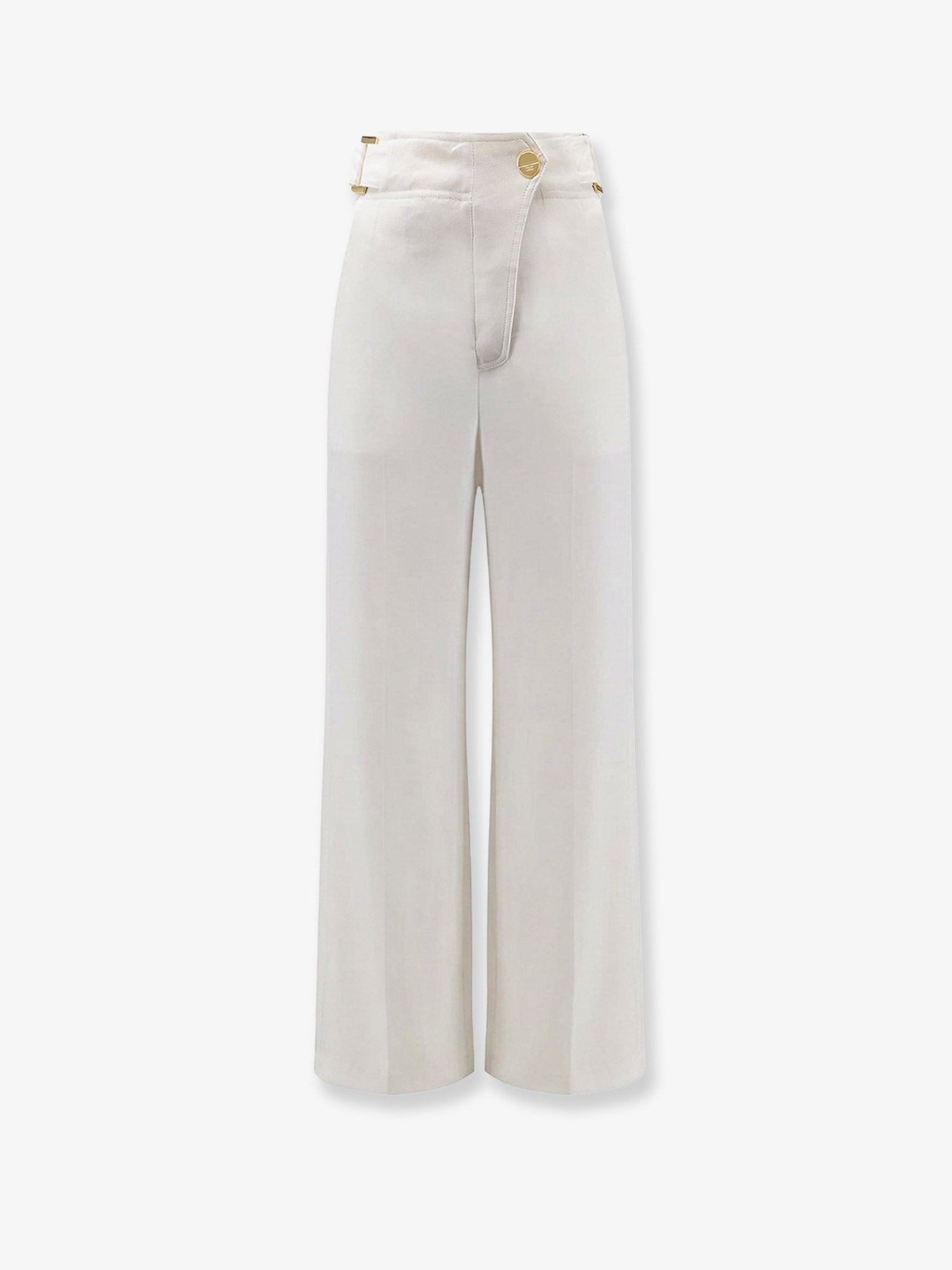 Elisabetta Franchi - Woman - White - Pants