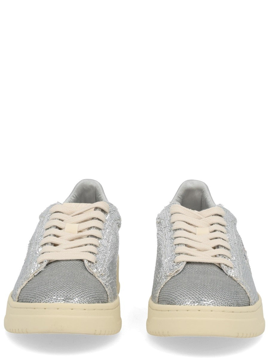 Autry - Woman - Silver - Sneaker