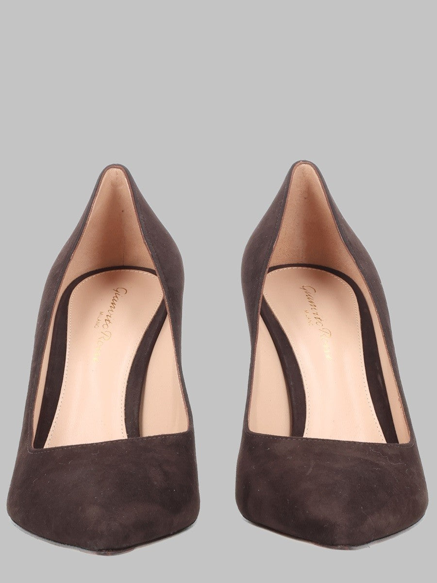 GIANVITO ROSSI - Woman - Brown - Heel