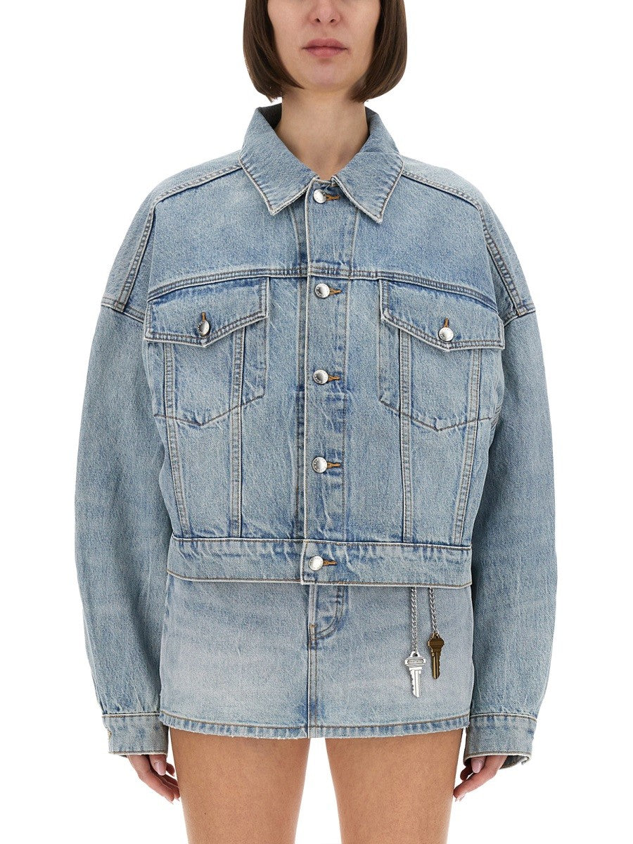 Alexander Wang - Woman - Blue - Jacket